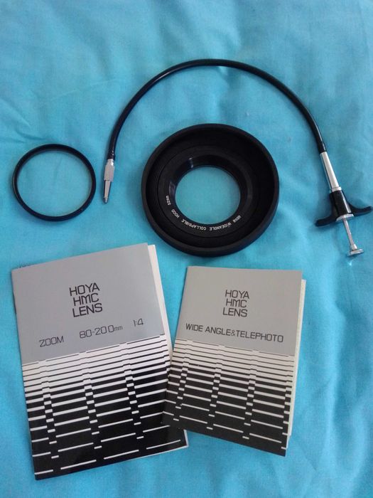 Conjunto lentes analógicas Hoya + caixas transporte