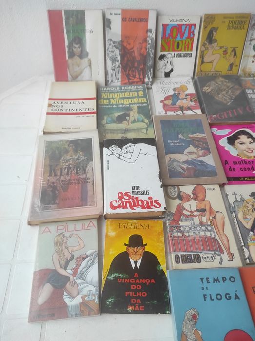 Livros antigos usados