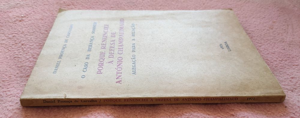 Porque renunciei à defesa de António Champalimaud