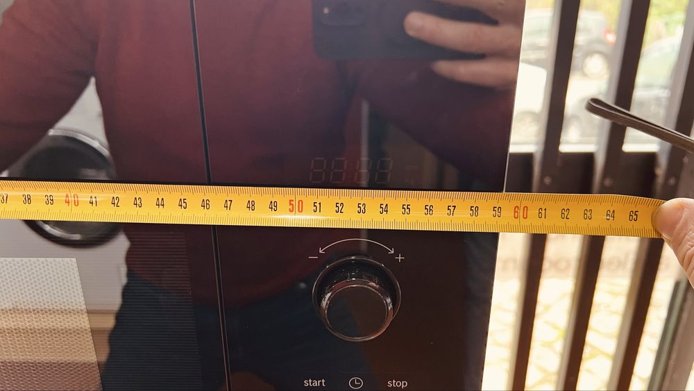 Microondas de encastrar Bosch novo