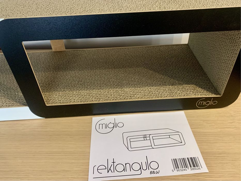Ekologiczny, Drapak dla kota Rektangulo, wyprodukowany w Polsce 79cm