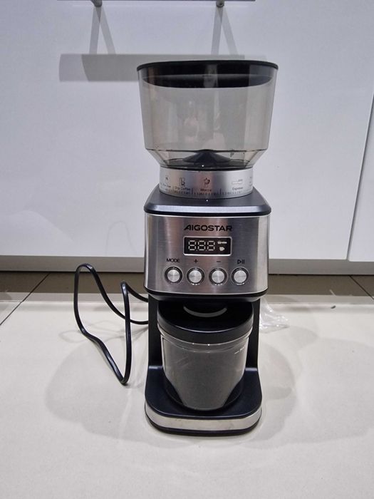 Aigostar Młynek żarnowy do kawy elektryczny 52 poz.  mielenia 180W