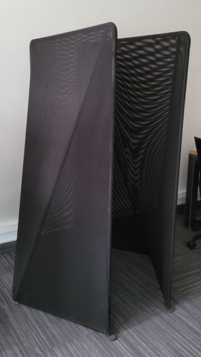 Parawan, Ścianka Mobilna, Ekran - SIMPLIC S1-75 - FMB BALMA - czarny