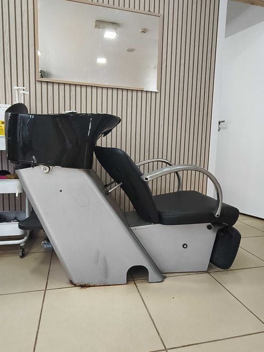 Rampa de lavagem cabeleireiro