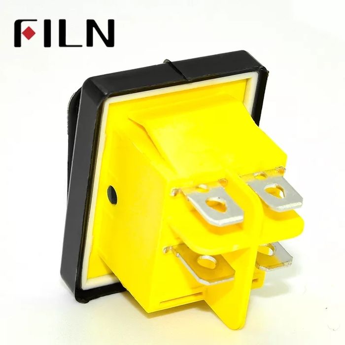 Кнопка для сварочных инверторов боллеров влагозащита 4 клеммы, 30А