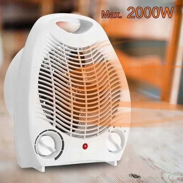 Farelka mocny grzejnik termowentylator elektryczny termostat 2000w piecyk