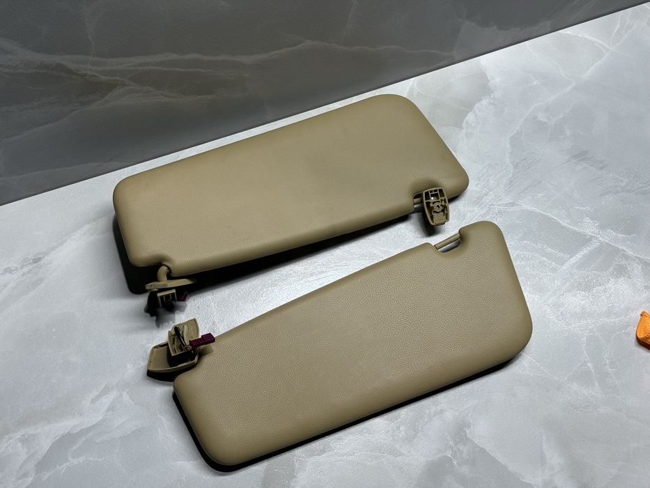 BMW E60 сонце захисні козирьки Бежевий Колір Козирьок е61 потолок