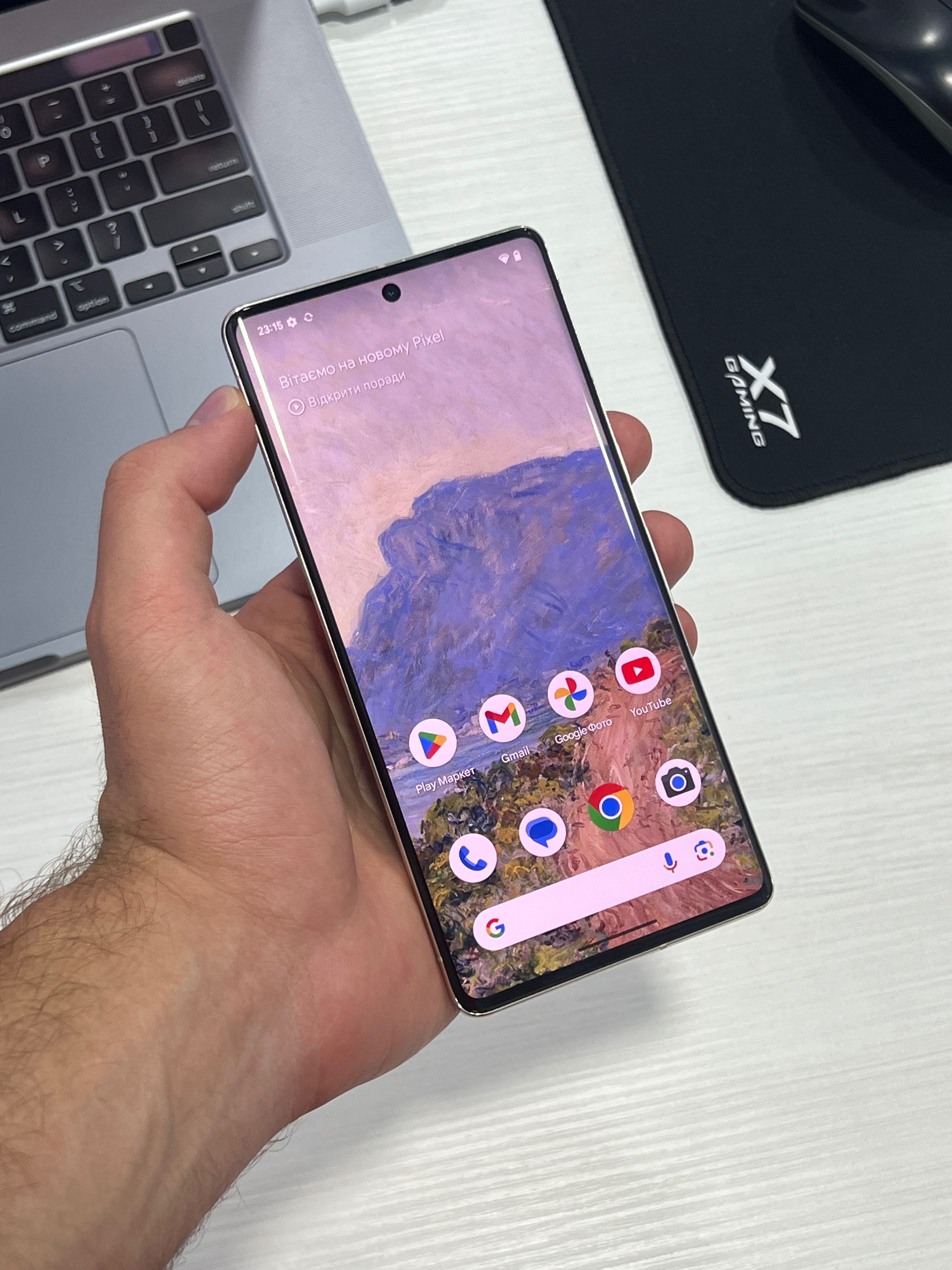 Google Pixel 7 Pro 12/128GB Hazel Neverlock, Піксель 7 Про 128ГБ: 11 ...