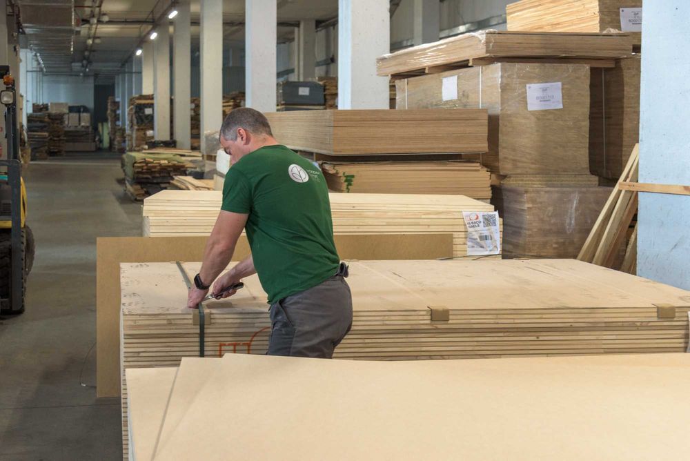 Столярна плита Дуб, Ясен, Горіх, Черешня, Сейба, HDF