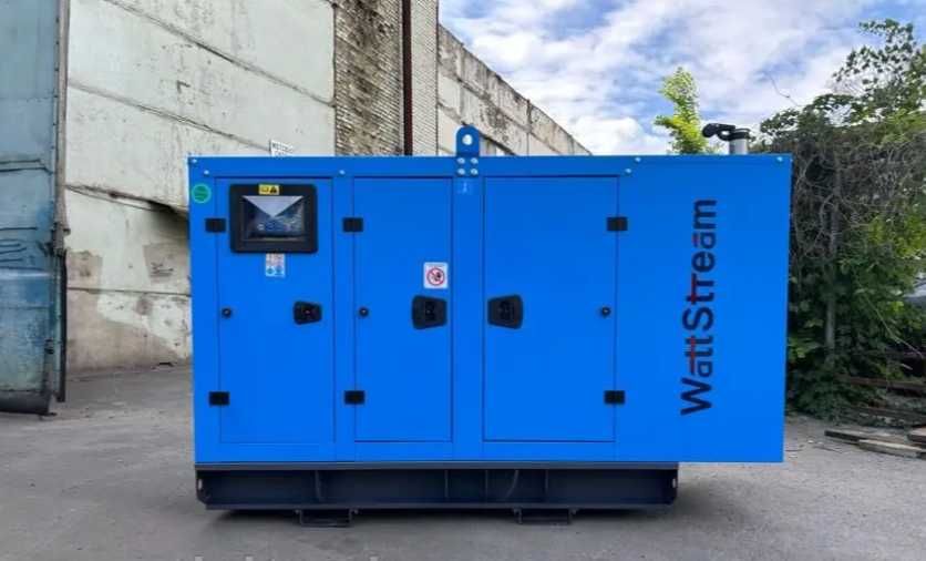 Промышленный Дизельный генератор Wattstream 88 Квт 3 фазы тихий