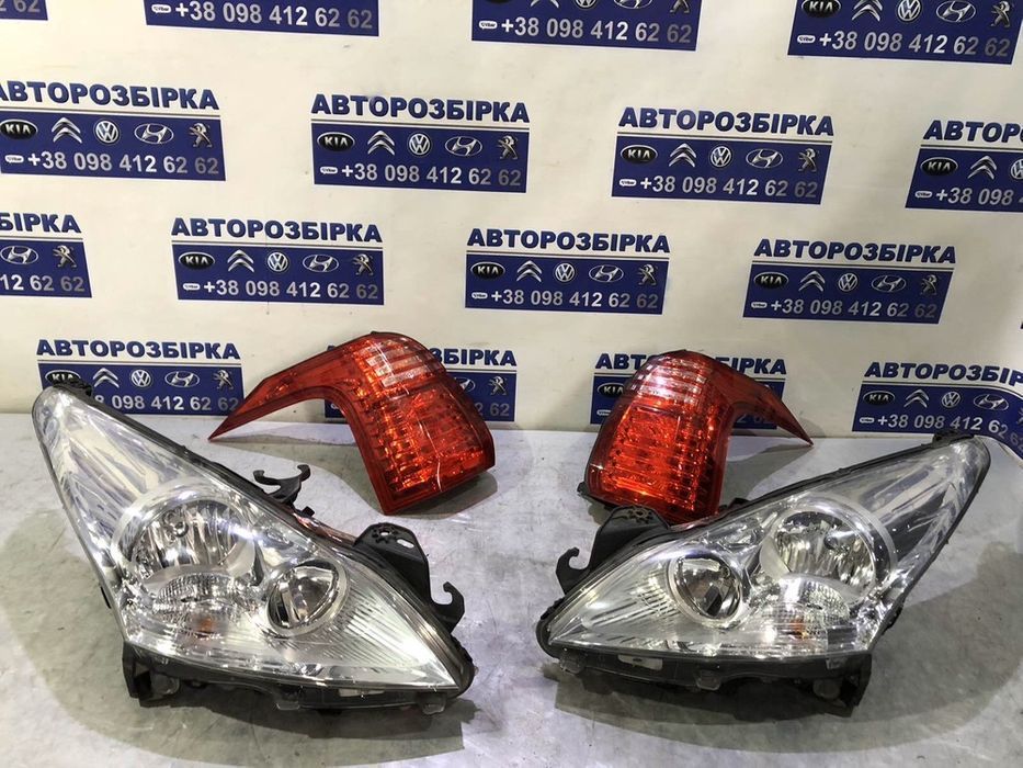 фара Peugeot 5008 3008 2009-2016 фонарь пежо 5008 фара