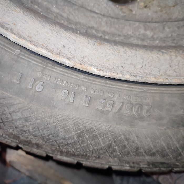 Opony zimowe  205/55 r16+ felgi 5x120