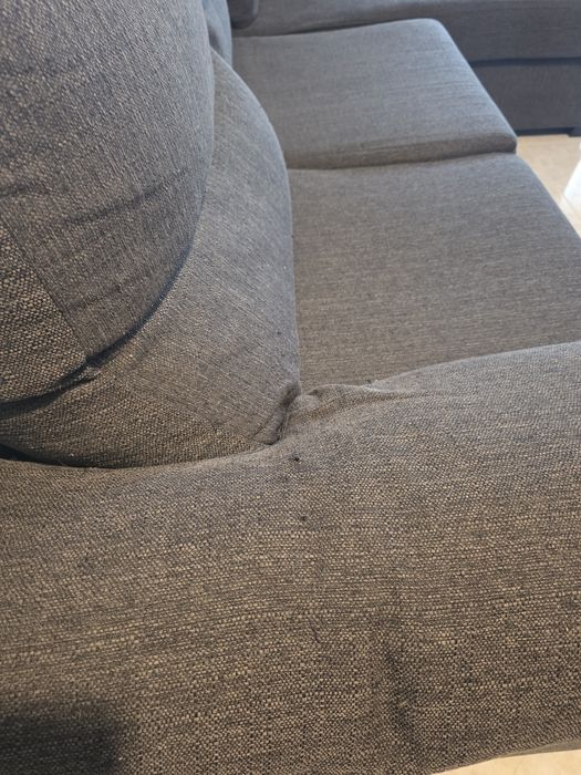 Sofá cinzento  usado