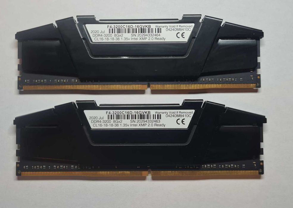 Pamięć G.SKILL RIPJAWS 16GB (2x8GB) DDR4 3200 MT/s CL16