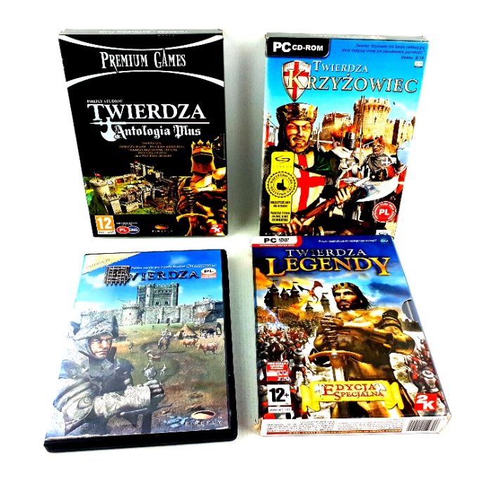 TWIERDZA 1 2 Antologia plus Krzyżowiec 1 Legendy strategiczne PC PL