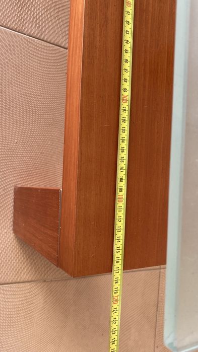 Mesa centro cerejeita c/ vidro64585165190146123