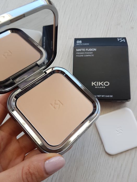 Матуюча пудра Kiko matte fusion 01 02 03 04 05