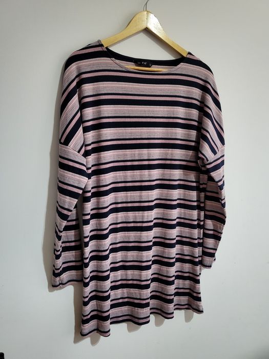 Sukienka tunika sweterek zara hm