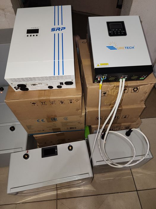 Батарея Catl +гибридный инвертор комплект аккумулятор lifepo4 nmc MUST