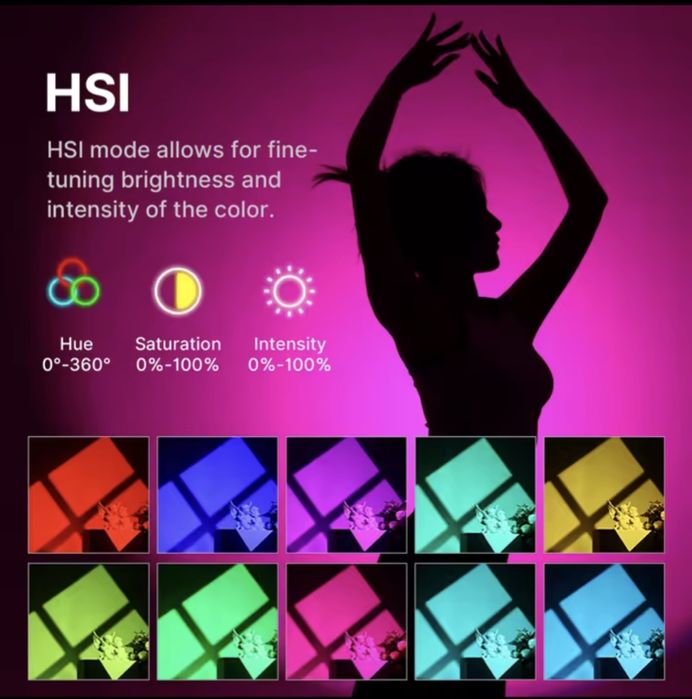 Ulanzi VL-120C 120 Вт RGB | готові комплекти для студії