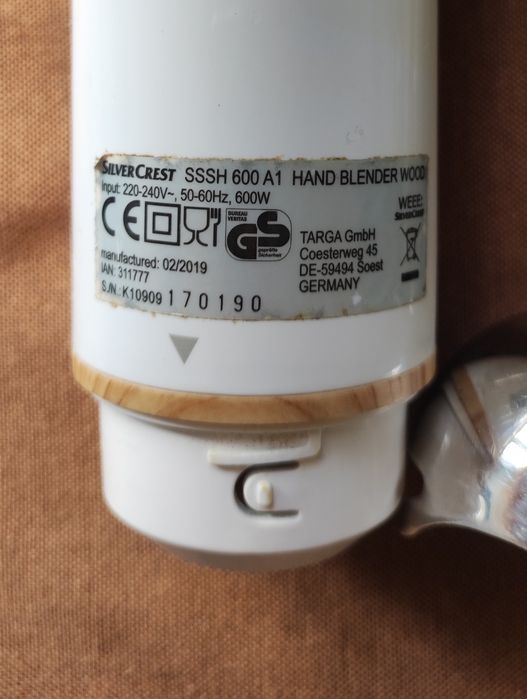 liquidificador de mão