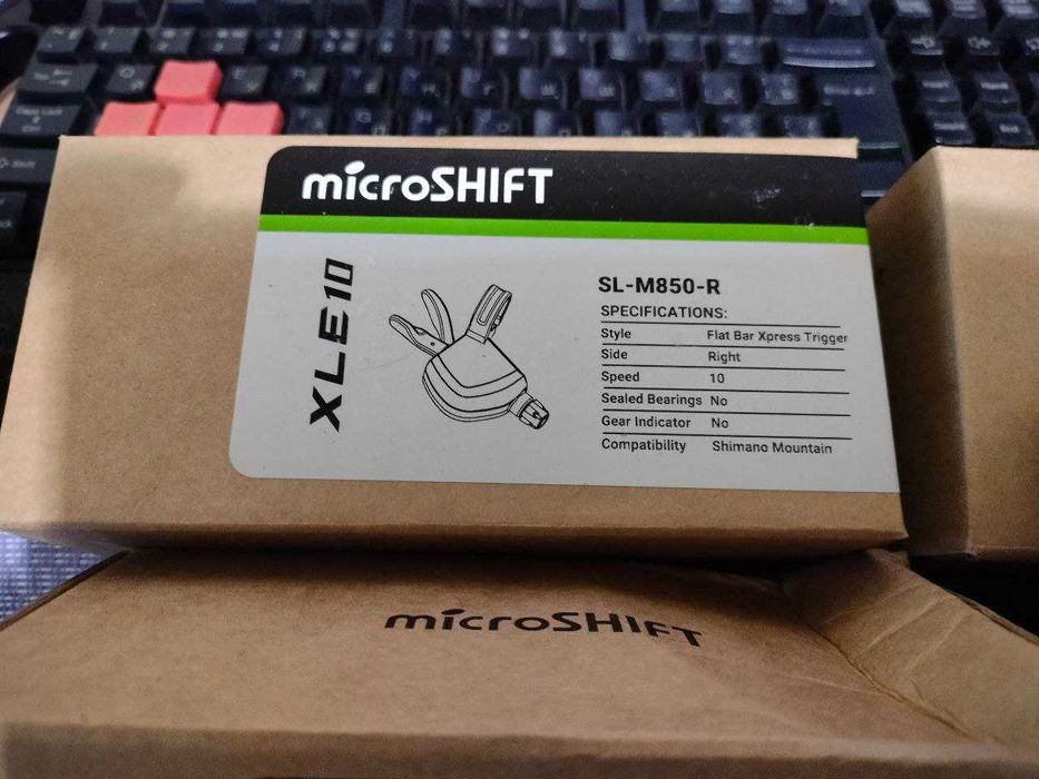 Переключатели. Манетки microSHIFT.Цепи