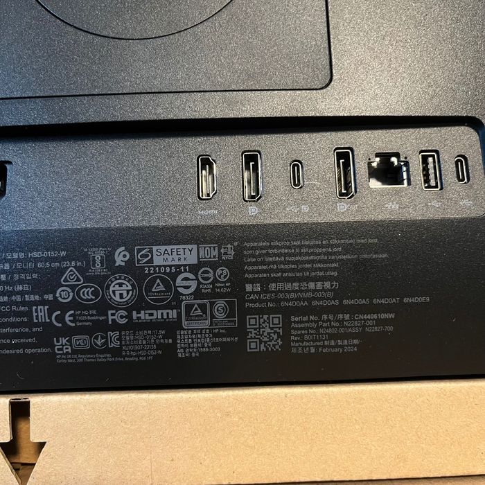 Монітор HP діагональ 23,8