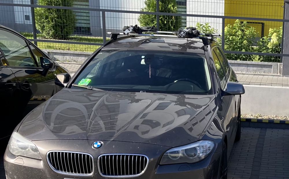 Bagaznik dachowy na rowery thule