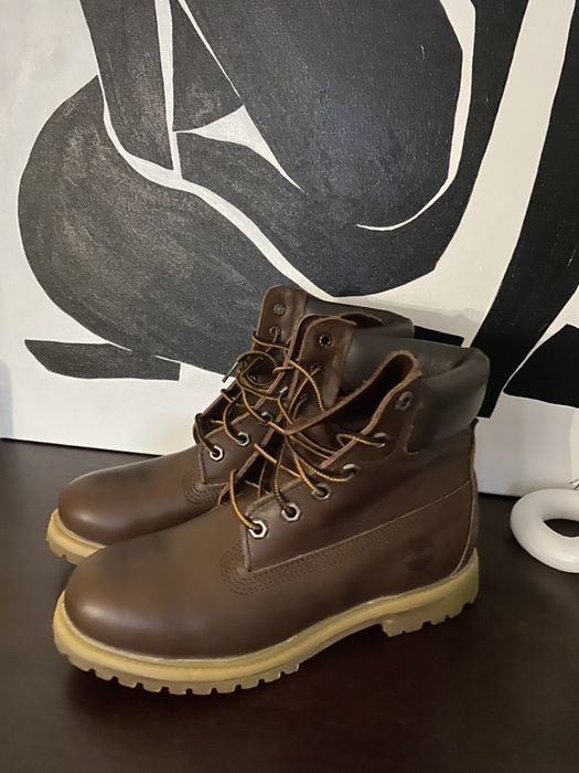 Trapery 37,5 TIMBERLAND skórzane nowe