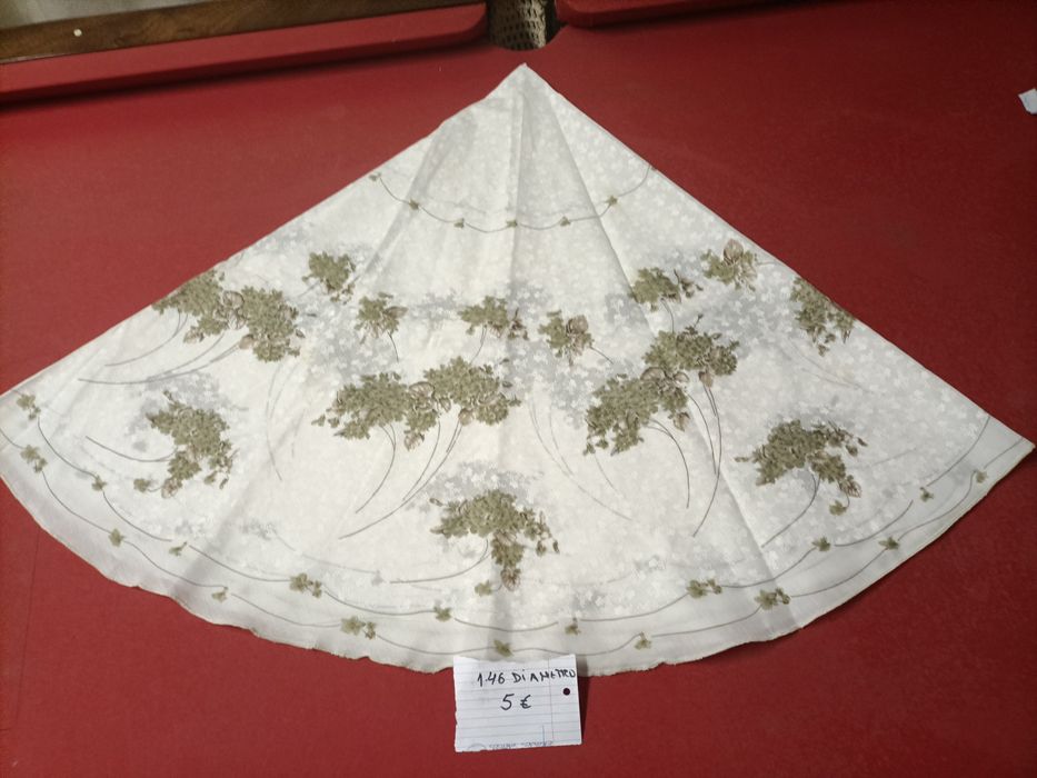 Toalhas de mesa.