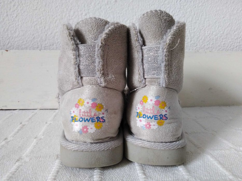Botinhas Baby El Corte Inglês Litte Flowers 26