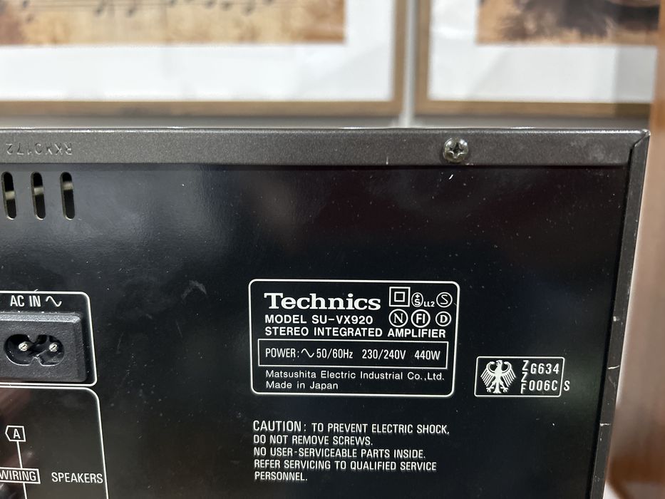 Amplificador Technics SU-VX920