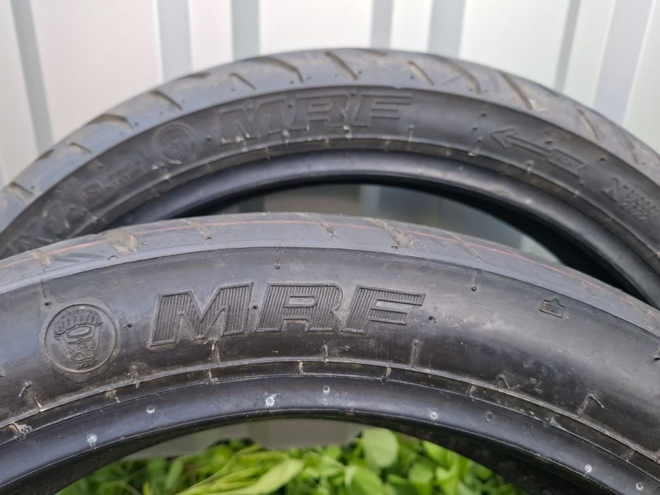 Комплект мотошин MRF 140/70-17 та 100/80-17