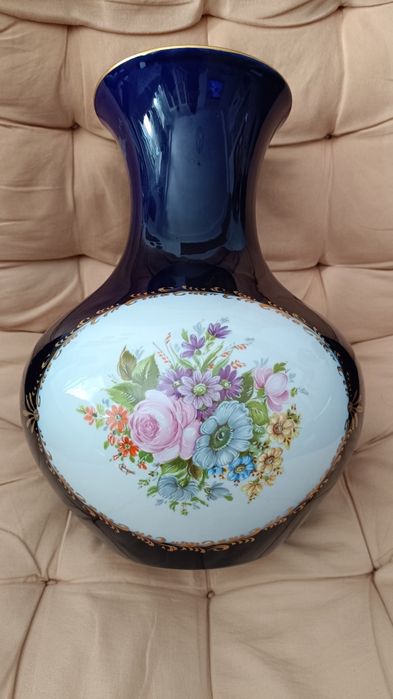 Vaso Limoges Azul