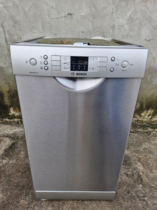 Zmywarka wąska 45cm BOSCH Silence INOX 9kpl/A+++Gwarancja Dowóz Gratis