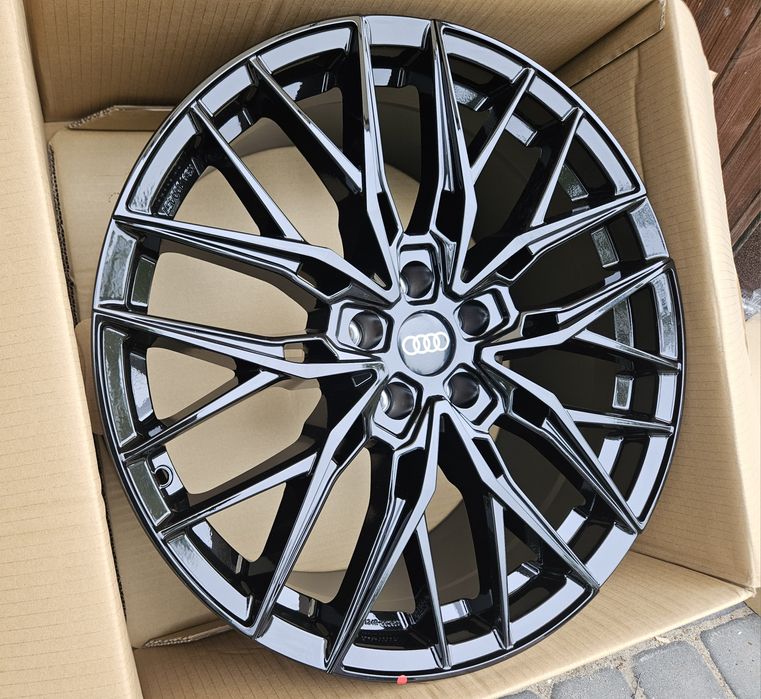 AUDI 20 " Nowe 5x112 Q5 A6 S6 C7 C8 A5 B10 A4 S4 B9 SQ5 Czarne Felgi