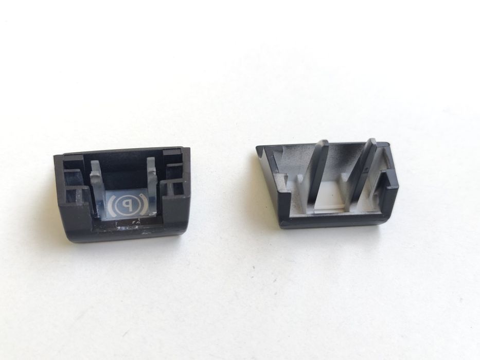 Botao Capa Travao Mao BMW F10 F11 F01 F02 F06 F12 F07 Interruptor Auto H Preto Prata Metalizado Novo