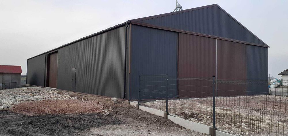 Hala stalowa 15x30x5m