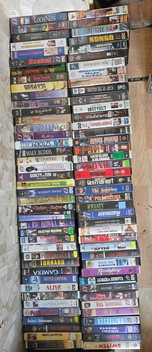 Sprzedaje kasety VHS