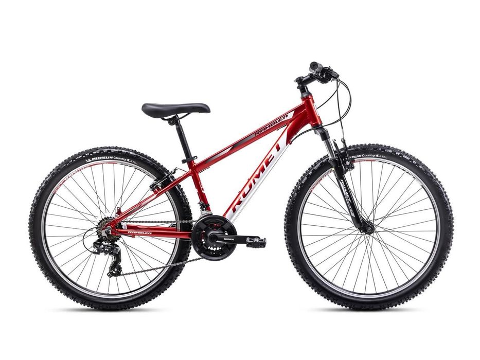 Romet Rower górski RAMBLER R6.1 czerwono-biało-szary 19 L