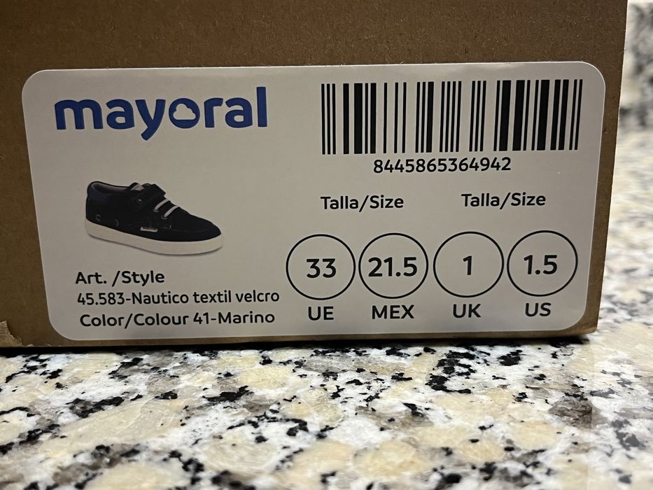 Sapatilha Mayoral rapaz 33 nautico