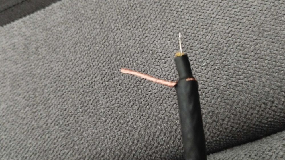 Kabel spdif coax, czyste srebro