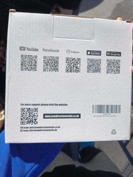 Suporte Fish Finder NB boat