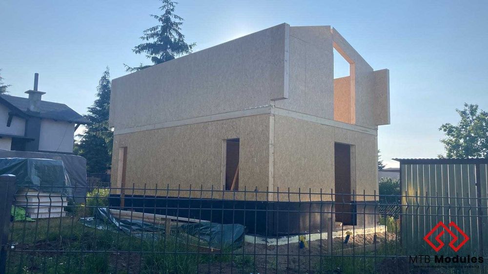 Zestaw Panele SIP na dom 70m2 Przycięte ponumerowane elementy MTB FOUR