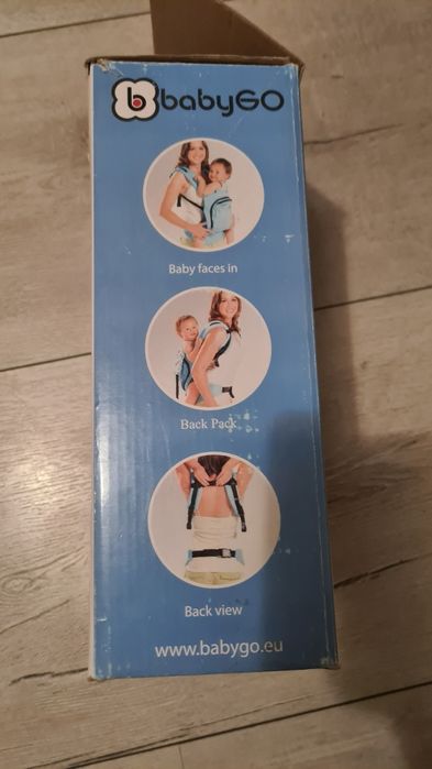 Ergonomiczne Nosidełko BabyGO Cangoo | Kolor Czerwony | Stan Idealny