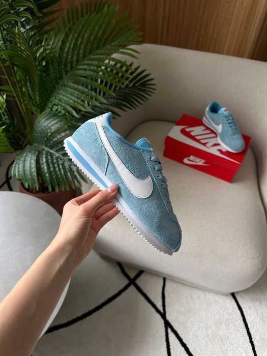 Кросівки Nike Cortez Vintage Aluminum Suede premium