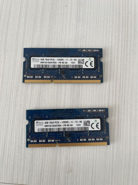 Оперативна памʼять SK hynix DDR3L 4GB 1600 MHz SO-DIMM