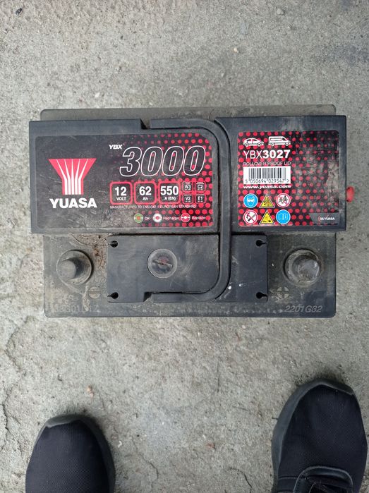 Akumulator samochodowy 62Ah