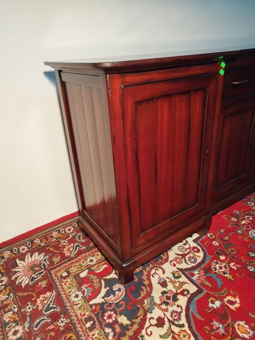 komoda kolonialna VINTAGE drewniana palisander długa 180 cm