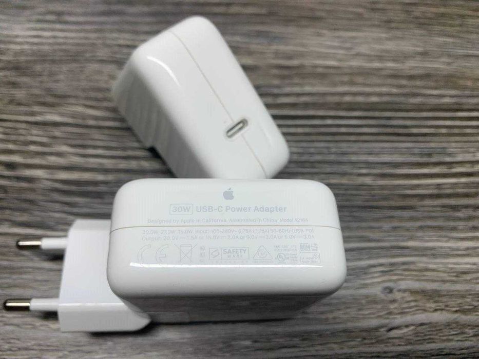 Блок живлення Apple USB-C 30W / Apple USB-C 61W  (оригінал)